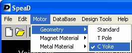 Magnet System Design Tool The Magnet Design Models include: Standard Geometry (External Ring