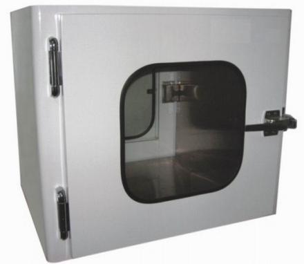 Pass Box Glass on the door Electrical or physical mechanical lock design Customized dimension Outer side frame: stainless steel or painted steel Inner