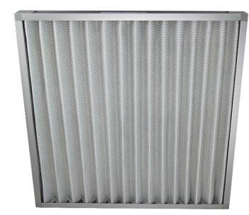 ( or double side ) Frame: aluminum alloy or gal or corrugated / cardboard paper Efficiency: G3 / G4 ( EN: 779 ) Gravimetric: 80-90% Face net: spot mesh or expanded mesh Recommend