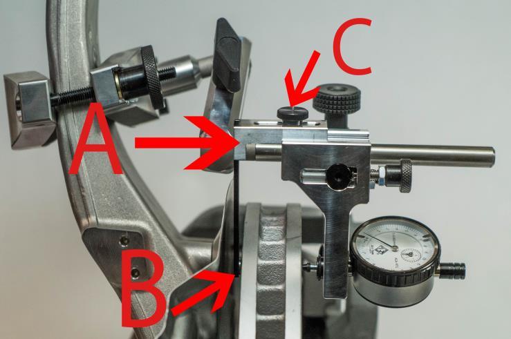 Section F: Rotor Thickness Variation Measurement Start with gauge installed at 0 as per step A11. F1.