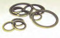 COUPLINGS & FITTINGS HIGH PRESSURE NIPPLES 000 PSI / 7300 PSI SEALING WASHERS Copper washers,300, 300 bar Brass