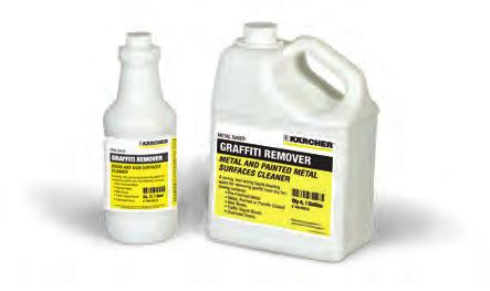 DeterGentS Formulated for Pressure Washers g r a F F i T i r e m o v e r s GRAFFITI REMOVERS: 3 Easy-to-Apply, Fast-Acting Formulas