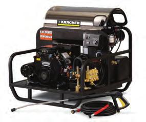 Hot Water Gasoline or Diesel Powered Diesel Heated L I B E R T Y s e r i e s Kärcher Series oil-fired skids are the workhorses of the pressure washer industry. Delivering up to 5.