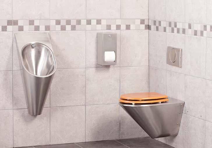WC Pans, squat pans, urinals & showers FRANKE WC PANS ARE DESIGNED TO REDUCE WATER CONSUMPTION BY UP TO 60% WC Pans consume up to 90 percent of water usage in commercial buildings.