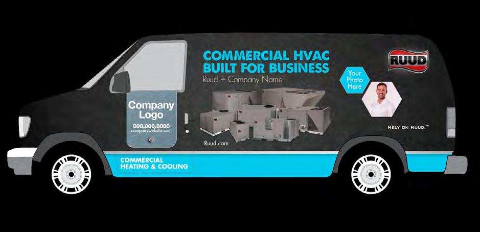 VAN DESIGN HEATING & COOLING 3 Start with the following base
