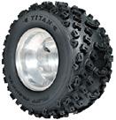 This tire is designed for the serious ATV enthusiast. Stepped lugs provide lug strength and stability, and it also features the deepest lug depth available.