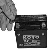INSPECTION AND MAINTENANCE Note: The following page is for vehicles with battery s containing separate electrolyte pack.