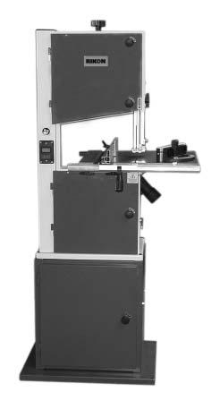 14 Woodworking Bandsaw Model: 10-320 Parts List Shown with Optional Miter Gauge and Fence