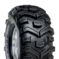 UTV & SXS BUFFALO (DI2010 ) The heavy duty option with thick lugs to power thru rough, muddy terrain Angular main lugs with open centers provide quick self-cleaning Cupped lugs increase traction