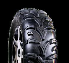 UTV & SXS KADEN (DI2036) A popular OE tire on UTV and side-by-side vehicles used in harsh trail conditions V-shaped center lugs increase stability and high speed cornering Knob spacing and angular