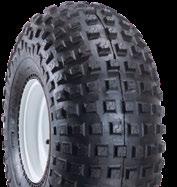 UTV & SXS KNOBBY (HF240/HF240A) The traditional, all-around tread design for ATV and some agricultural applications Classic knobby pattern provides versatile performance in loose terrain and hard