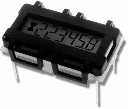 LCD Hour Meter Module The Hobbs LCD hour meter module is a custom engineered elapsed time meter designed to be mounted directly to your printed circuit board (PCB).