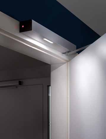 Integrated LED illumination Only from Hörmann The PortaMatic illumination functions can be easily adapted to your respective needs over and over again.