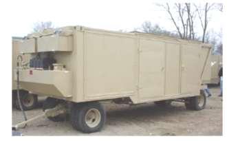 Large (900kW) Mobile Power Genset Application Used in USAF Harvest Eagle and Harvest Falcon Bare Base Operating Kits 113.7 257.