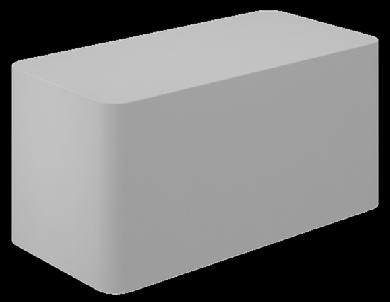 Abbott Cube Tables Radius Square : Radius Rectangle Accent Options Metal Kerf Cut Black Laminate Plinth Base Metal Plinth Accent Band Accent Band Base 3/4" 1/8" 3/4" 2" 2" Base Options (choose one