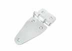 Plastic & Metal Hinges A C Model 04 HW Polished die cast aluminium with machined bore and keyway. Ø 125 / 140 / 160 / 200mm. 12 / 14 / 18mm bore. Duroplast rotating handle.