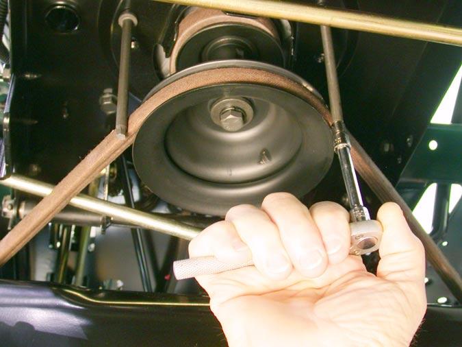 If not, loosen or tighten the ferrule on the right end of the tie rod until the correct toe-in is achieved. NOTE: Lengthening the tie rod increases toe-in, shortening the tie rod decreases toe-in.