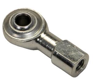 BEARING ROD ENDS (MALE) A mm B mm C mm D dia. mm mm F mm L mm T Thread Approx. weight (lb) Static load rating (based on 3:1 load factor) AA275 6,35 [0.25] 9,53 6,35 [0.25] 39,67 [1.562] 49,2 [1.