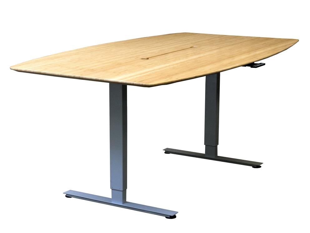 stand 72" All-Options Bundled Sit-Stand Desk Aero 3D Frame 72 x30 Light Bamboo Tabletop Memory Hand Controller 72 x24