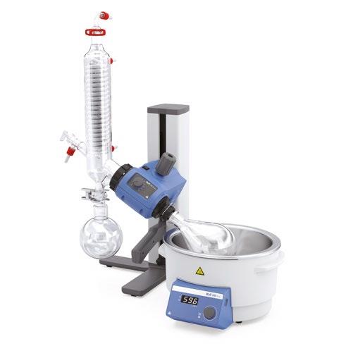 RV 3 V-C /// The ideal entry-level model 5-YEAR WARRANTY! SAVE 10 % RV 3 V-C Rotary evaporator /// SAVE 195.00 Ident. No. 0010003329 1,890.00 1,695.00 Adjustable immersion angle and height.