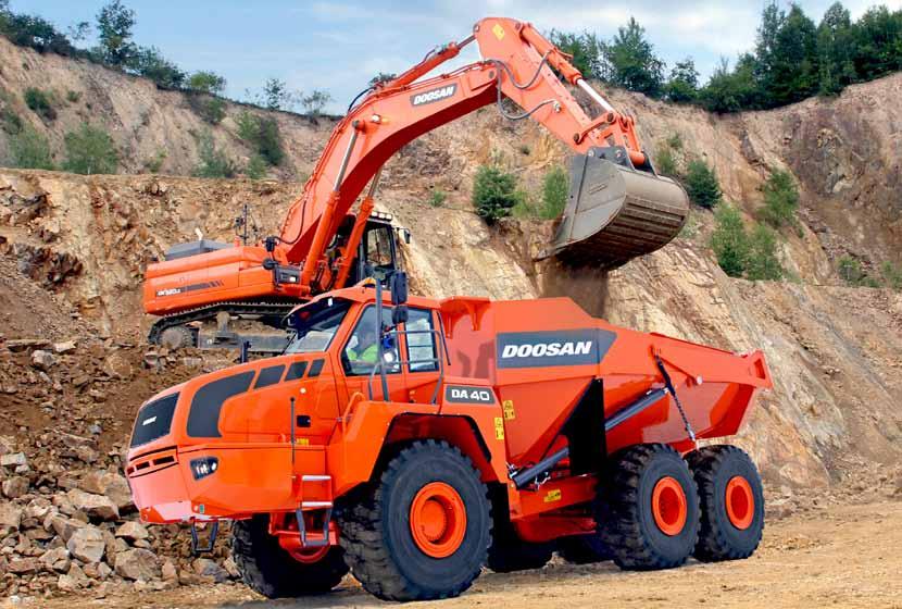 New generation of Doosan Articulated Dump Trucks n Reliable machinery for challenging conditions