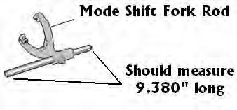 You will need to cut the shift rod at the end located on the back side of the transfer case (Yoke side).