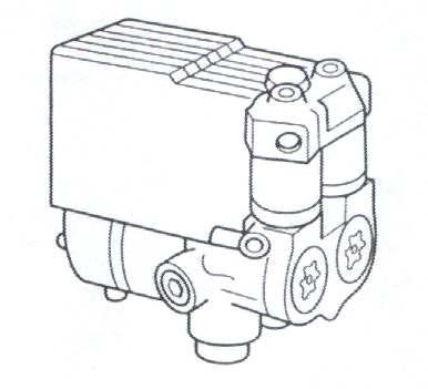222 however, the number and location of sensors installed on the rear axle vary for different car makes. Fig. 6. Hydraulic modulator in Bosch 2B system [Łazowski 2004] Fig. 7.