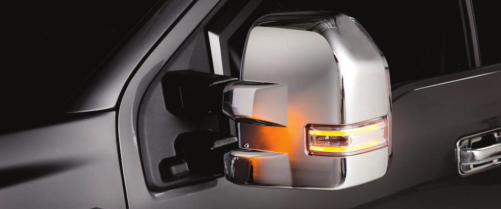 TRIMWINDOW TRIM MIRROR COVERS F-150 2015+ SUPERDUTY 2017+ CREW CAB #97560 TOWING MIRROR 2015+ F-150 #401160 Custom designed to precisely fit each vehicle Made of stamped 304 stainless steel or