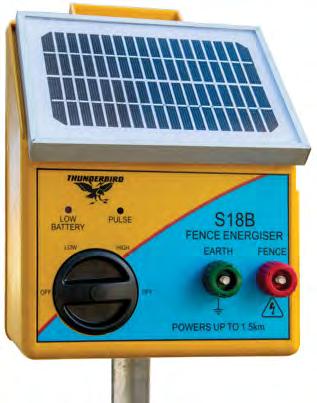 Small Solar Fence Energisers With internal batteries fitted! Self Contained Systems - includes battery S18B 1.5km Solar System S28B 2.