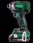 Ultra-fast brushless motor Hitachi s 18V Gasless Nailers have been designed with an advanced brushless motor to increase performance, power, and speed, delivering consistent power and drive.