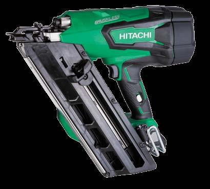 MORE Power, MORE Efficient, MORE Advanced * Hitachi s most advanced 90mm framing nailer ever made!