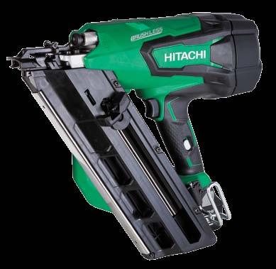 High Performance Gasless, Brushless Framing Nailers No gas, no compressor, low running cost.