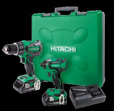 MORE Power, MORE Compact, MORE Advanced New high-performing compact brushless kits KC18DBSL(GB) 18V Brushless Impact Drill and Impact Driver Kit Brushless 13mm Compact Impact Drill DV18DBSL 70Nm hard