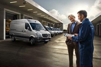 Your Mercedes Benz van will benefit from comprehensive support packages as