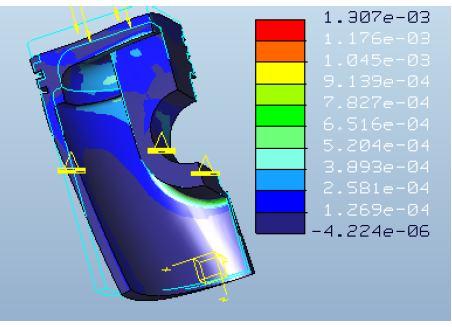 This paper illustrate design procedure for a piston for 4 stroke petrol engine for hero bike and its analysis by its comparison with original piston dimensions used in bike.
