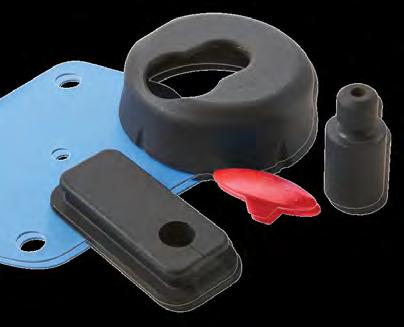 RT Dygert offers UL recognized fabric reinforced diaphragms to meet these demands. METAL-TO- RUBBER SHAPES Seals come in all shapes and sizes for countless applications.