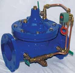Model ZW206 Solenoid Control Valve The Solenoid Control Valve ZW206 is an on/off control valve which either opens or closes upon receiving an electrical signal to the solenoid pilot control.