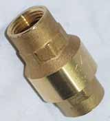TFE Virgin Teflon Stem: Brass ASTM B16 Stem Packing: TFE Virgin Teflon Thrust Washer:
