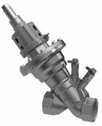 Cocon Q Pressure independent control valve Valve characteristic line Construction: The Cocon Q has a bronze body and the brass components are alloyed to resist dezincification (DZR).