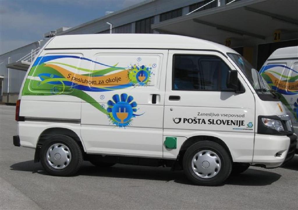 Ekološka motorna vozila v podjetju Pošta Slovenije d.o.o. Stran 17 3.