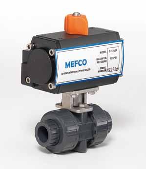 Electric Actuator Ball Valve (BE) Pneumatic Actuator Ball Valve (BA) ½ - 4 Easy to assemble limit switch and other accessories ½ - 4 Easy to assemble limit switch and other accessories Electric
