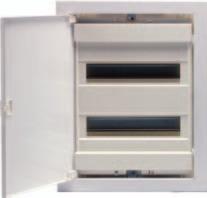 Distribution boards Description DIDO ECG are flush-mounted compact distribution boxes. They are suitable for installation in homes, schools and commercial buildings.
