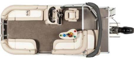 All Benningtons come standard with 10 bimini top and full playpen cover We provide lumbar support in every seat.