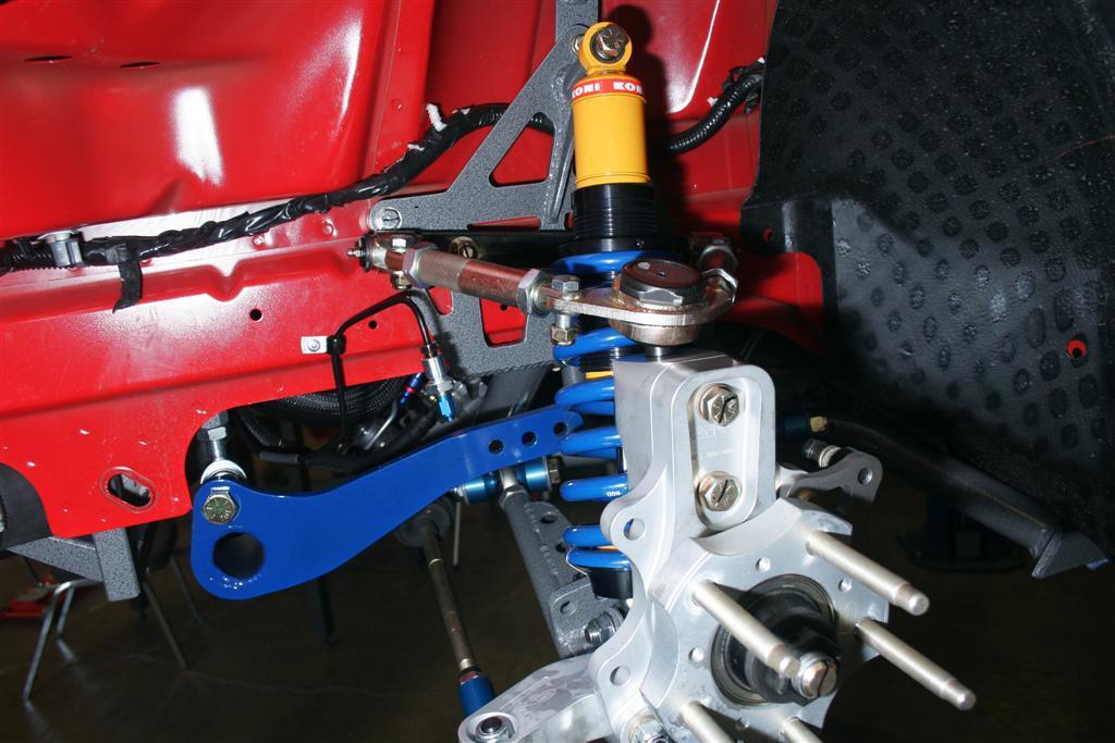 14. Reposition brake lines to clear tower and upper control arm. If you are installing Griggs 4on4 brakes system, the hoses and fitting supplied will attach to frame to secure lines.