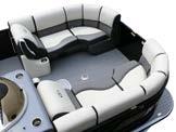 Rear Facing Lounges (2) Chaise Lounges Rear Entry Gate Bluetooth Stereo w/ 4 Kicker Speakers LED Interior Lights 9 Bimini Top w/ Stainless Quick Releases LED Bimini Light