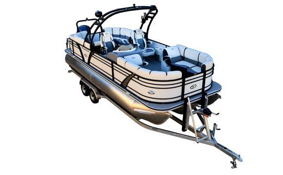 To customize your trailer you can add optional features like a spare tire and all aluminum mount, brakes on the second axle of the tandem, LED lights and even a swing away tongue.
