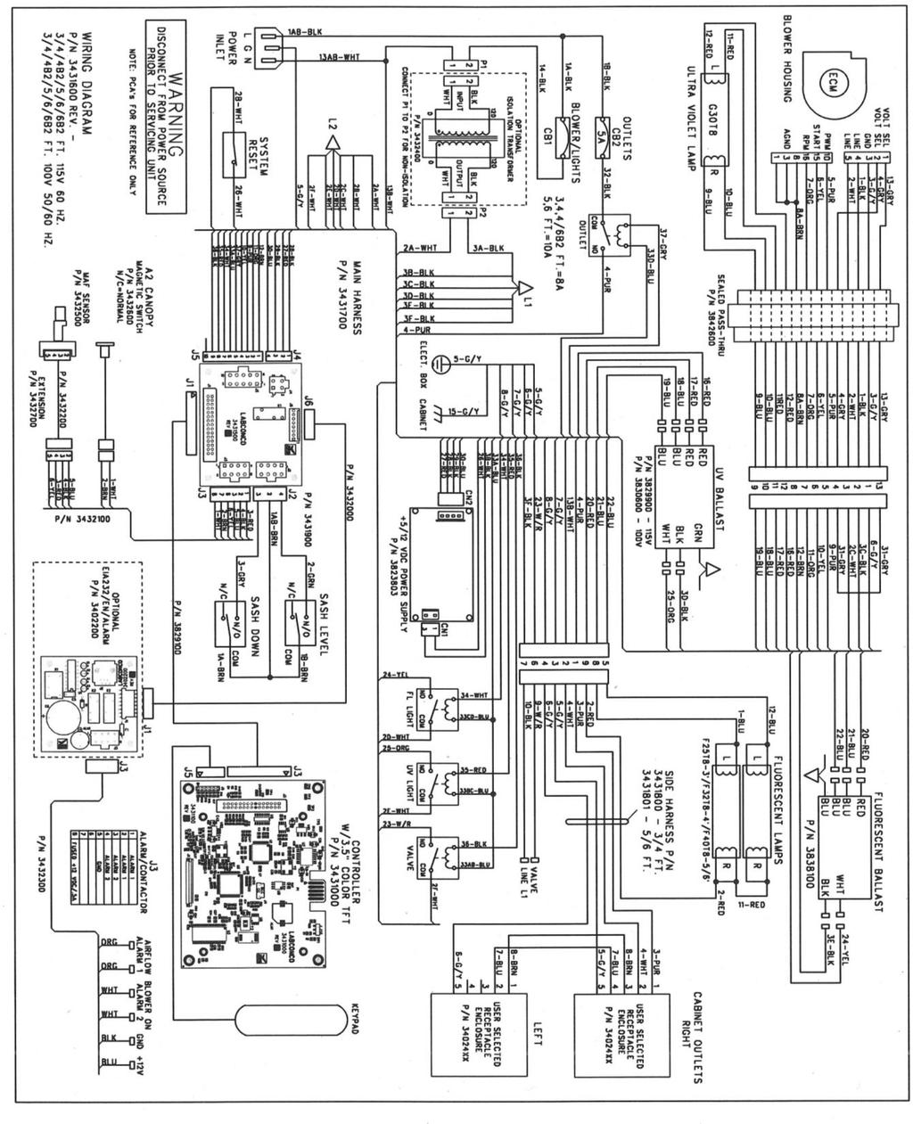Wiring Diagrams -115 VAC Models
