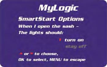 Press the button to select either Smart-Start or manual operation of the cabinet