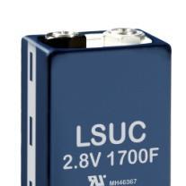LSUC 2.8V Series Features and benefits Screw in terminal - -World top class voltage series.