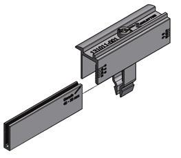 1 For Modules Mounted in Portrait Packaged sizes: 25 or 125 pieces, aluminum Black anodized clamps packaged in 125 or 250